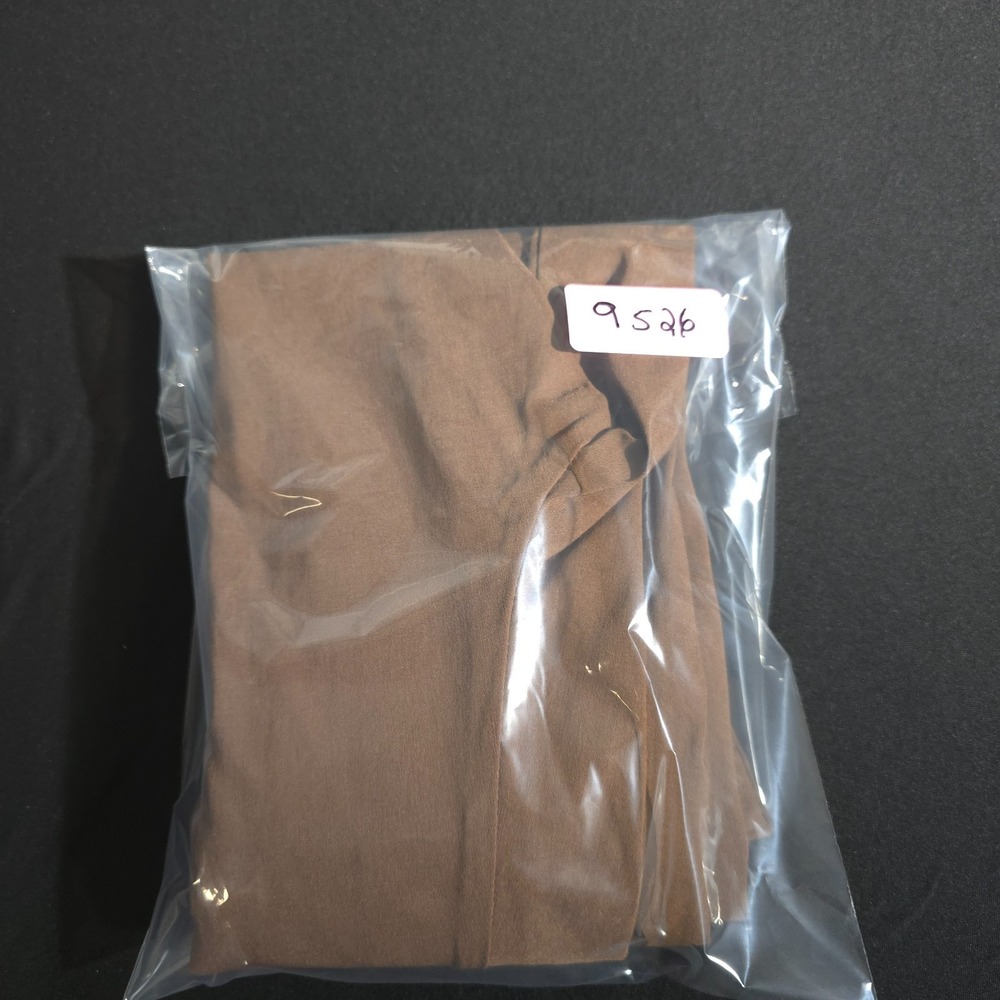 JAMIE SADOCK Cropped Capri Athletic Shorts Pants Womens Sz 8 Brown Khaki Nylon - Picture 13 of 13